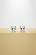 Classic Diamond Stud Earrings