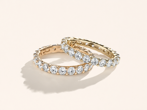 Lab-Grown Diamond Infinity Ring